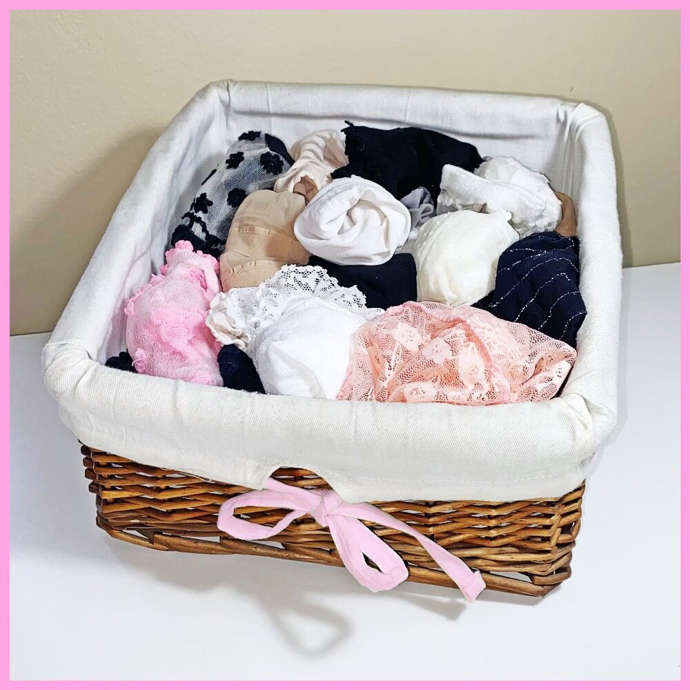 42 PAIRS OF WOMENS SOCKS - LACE, FRILLY, SHEER, COLORFUL, STRIPED, FLORAL